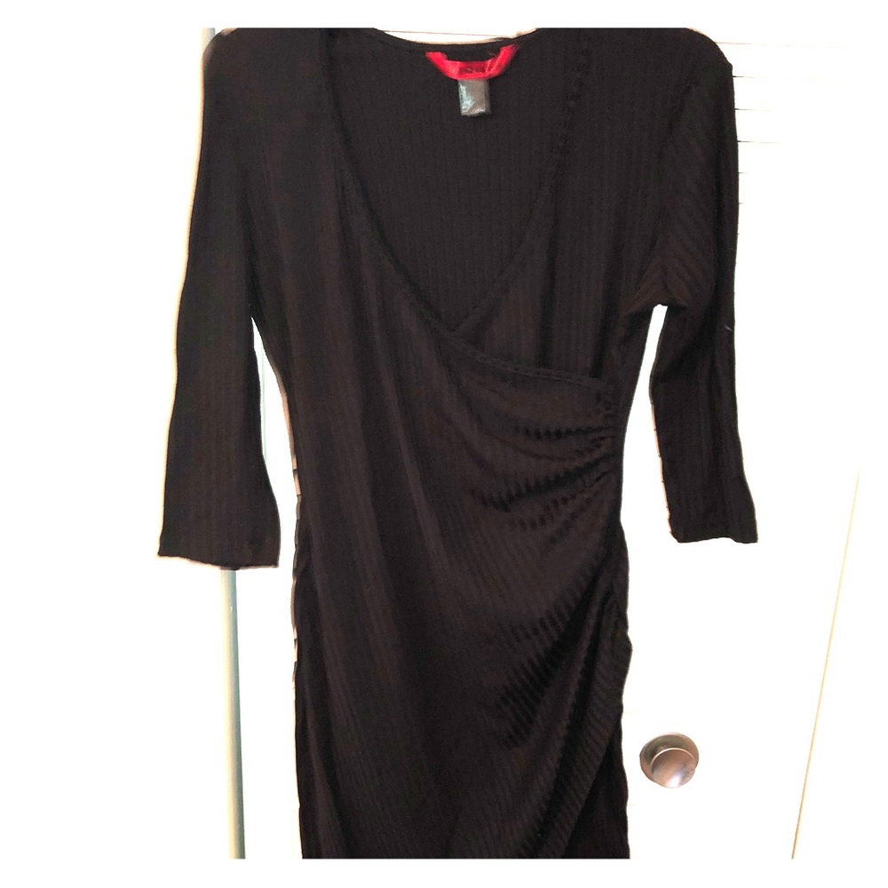 Simple black dress